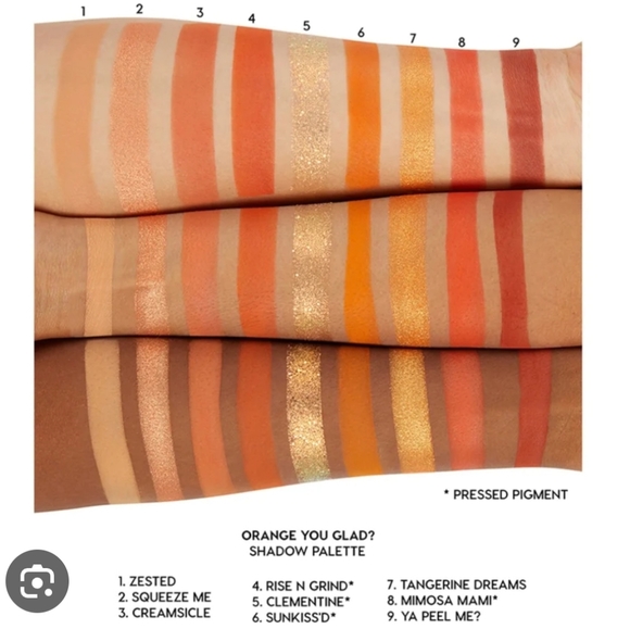 SOLD Colourpop Orange You Glad? Palette - Picture 2 of 4